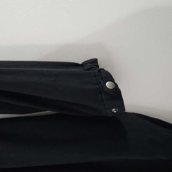 Love Tree Black Hooded Light Jacket size Large - Picture 5 of 10